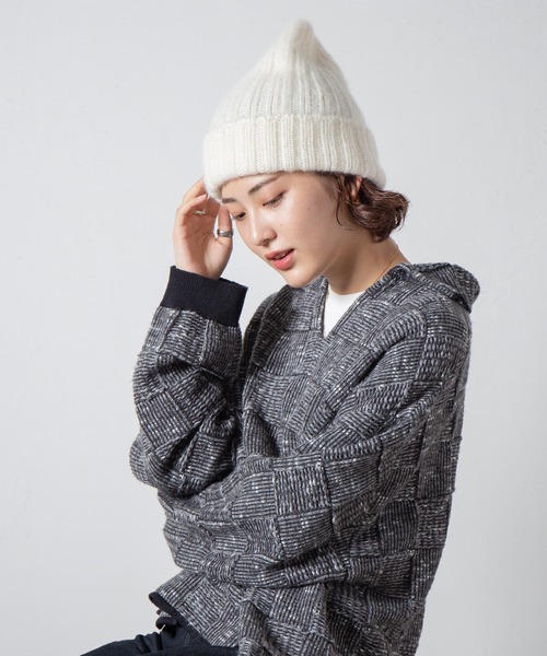 ニット帽 ニットキャップ Mohair Knit Cap / モヘアニットキャップ