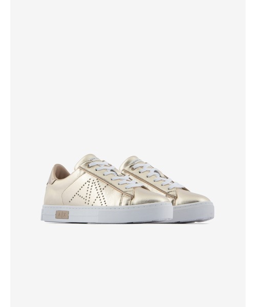 スニーカー 【A|X アルマーニ エクスチェンジ】AXロゴ　レースアップスニーカー A|X アルマーニ エクスチェンジ ARMANI