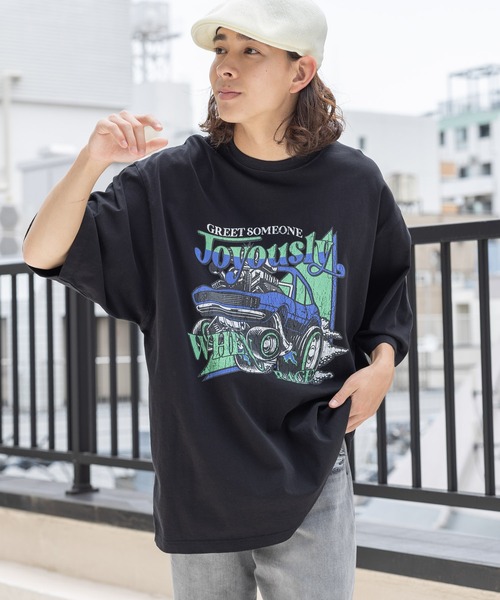 PBLIM tシャツ PAGEBOYLIM/オートモービルルーズT レディース