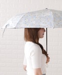 折りたたみ傘 晴雨兼用ワンタッチフラワー折りた...の詳細画像2