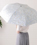 折りたたみ傘 晴雨兼用ワンタッチフラワー折りた...の詳細画像3