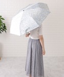 折りたたみ傘 晴雨兼用ワンタッチフラワー折りた...の詳細画像4