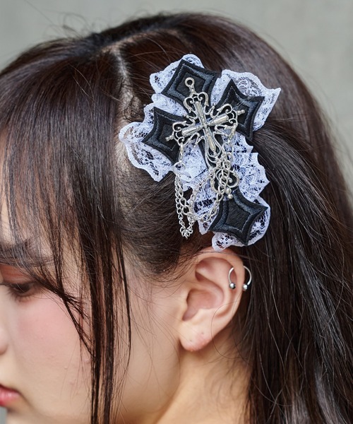 ヘアクリップ Jewel VOX ヘアクリップ ダッカール ヘアアクセ レディース
