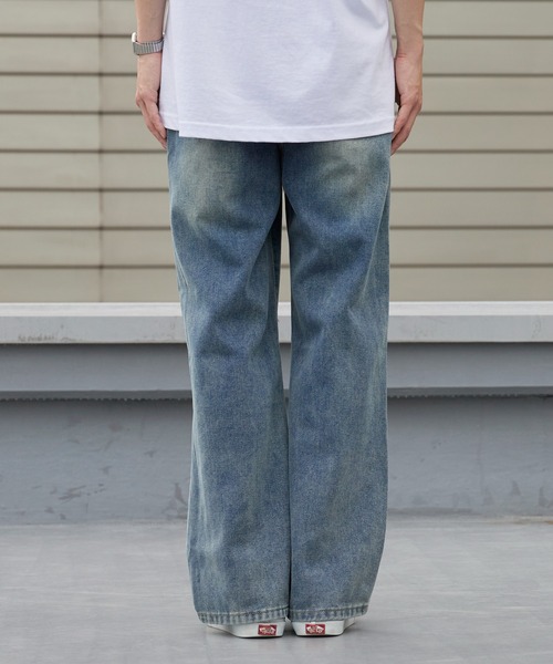 Theater code ワイドパンツ ジーンズ デニム デニムパンツ 「L，XL再
