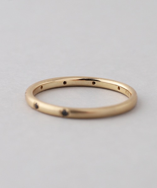 SIENA ROSE（シエナロゼ） 指輪 リング ブラックダイヤステーション