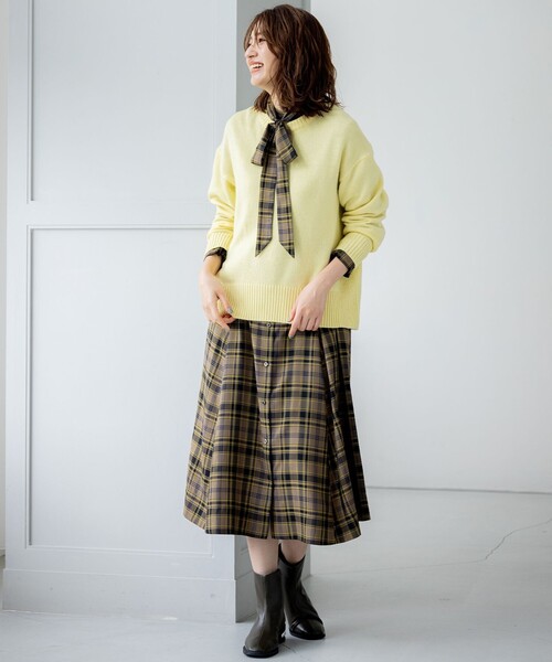 組曲（KUMIKYOKU） ニット セーター カシミヤブレンドバルキープル