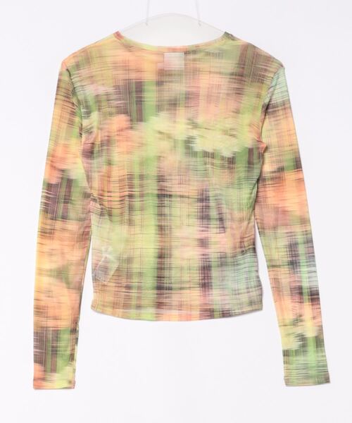 tシャツ 「Desigual×Collina Strada」タイダイレイヤード ロングスリーブトップ レディース Desigual tシャツ 「Desigual×Collina Strada」タイダイ