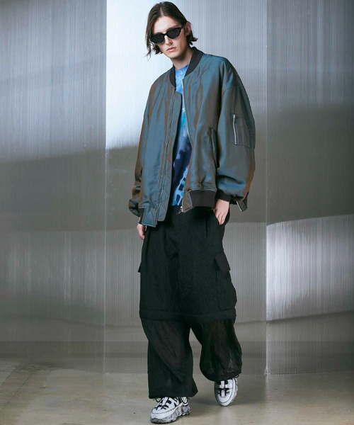 MAISON SPECIAL ma1 ma-1 「UNISEX」Lyocell Twill Chambray Prime 