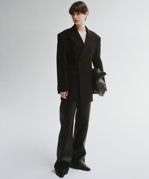 ChiBALENCIAGA 2020 テーラードジャケット　美品！タグ有り デザイン切り替えウールテーラードジャケット(テーラード