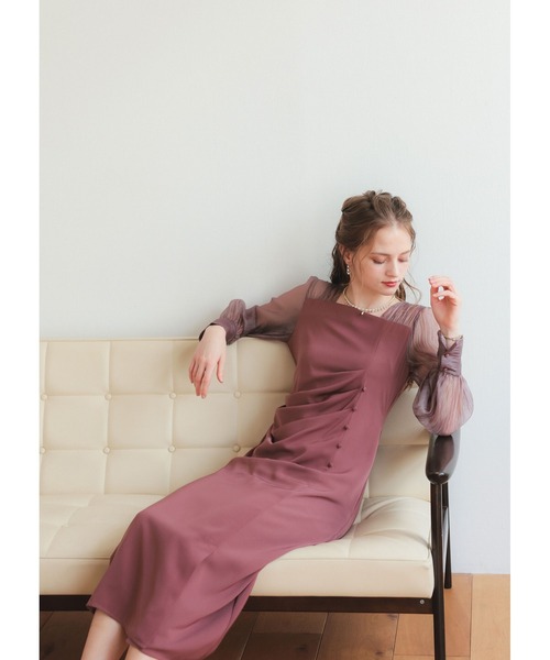 Dorry Doll ドレス ドレープIラインドレス : ZOZOTOWN Yahoo!店