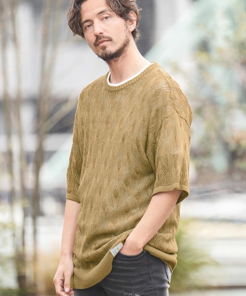 CAMBIO（カンビオ） セーター ニット mn2937-Cool Touch Openwork