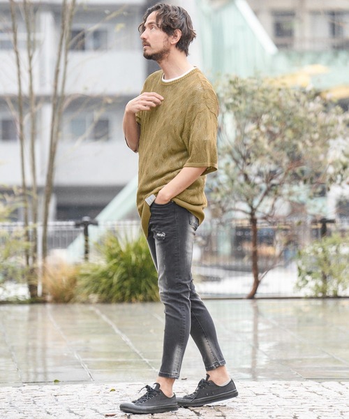 CAMBIO（カンビオ） セーター ニット mn2937-Cool Touch Openwork