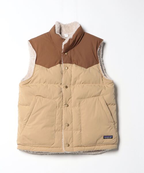 patagonia」 ダウンベスト M ベージュ メンズ : 83546720 : ZOZOTOWN