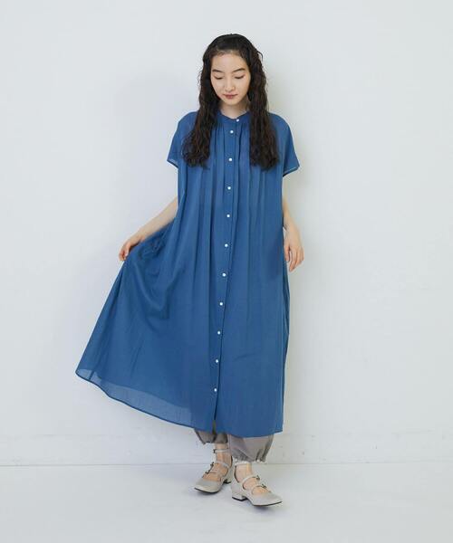 conges payes ADIEU TRISTESSE ワンピース conges payes ADIEU TRISTESSE ワンピース サイドプリーツ