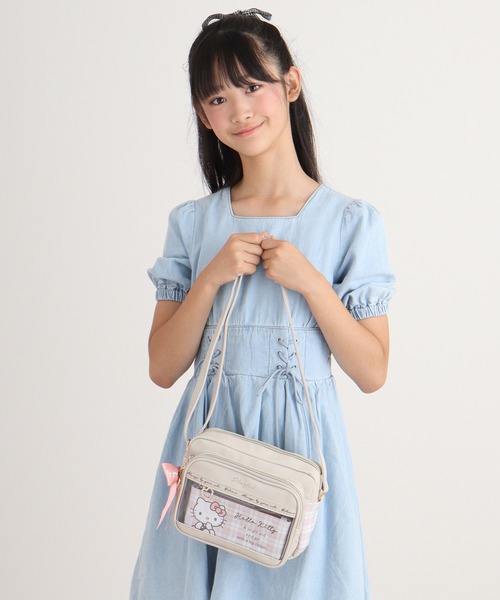 sanrio（サンリオ） ショルダー ショルダーバッグ 合皮 リボンチャーム