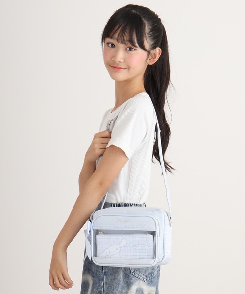 sanrio（サンリオ） ショルダー ショルダーバッグ 合皮 リボンチャーム