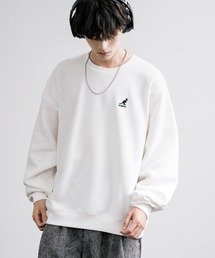 トレーナー スウェット 「KANGOL/カンゴール」別注コラボ オーバーサイズ裏起毛ワンポイントロゴ刺繍スウェット メンズ レディース｜ZOZOTOWN Yahoo!店