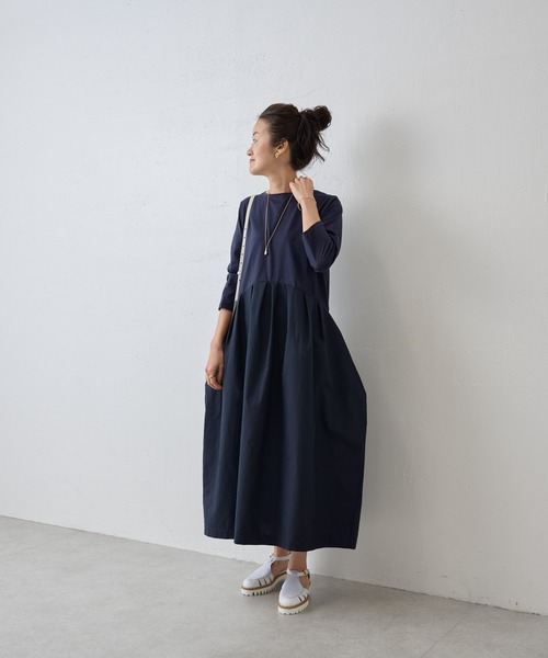 BEARDSLEY」 長袖ワンピース FREE グレー レディース : 86965720  