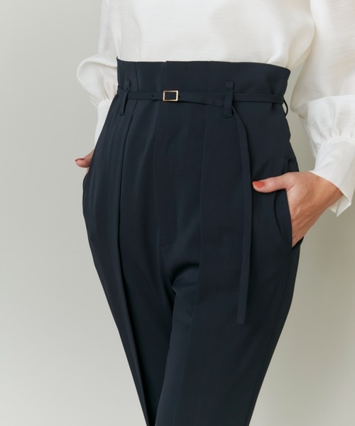 INED パンツ トリクシオントロベルト付き2WAYパンツ「ROBE