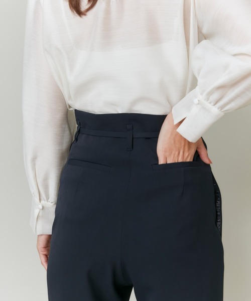 INED パンツ トリクシオントロベルト付き2WAYパンツ「ROBE