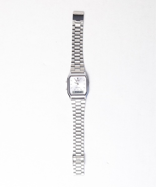 CASIO（カシオ） チープカシオ 腕時計 ”アナデジ メタル メタリック