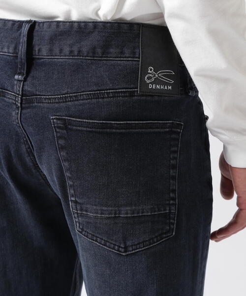 DENHAM BOLT 31 デンハム ボルト ストレッチデニム ブラック 黒 blfmb30_02.jpg