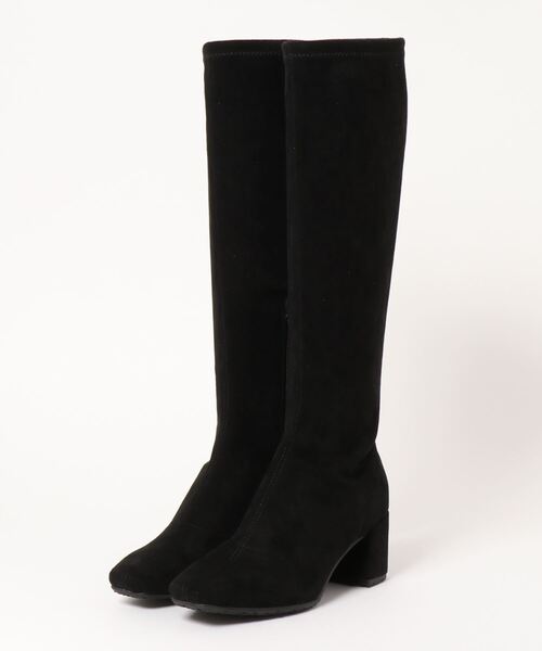 「PARADIS COULEUR」 ロングブーツ 22.5 ブラック レディース_画像5