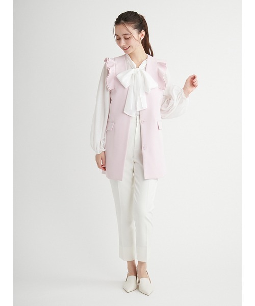 セルフォード♥️新品　フリルスリーブジレ CELFORD｜フリルスリーブジレ | Rakuten Fashion(楽天