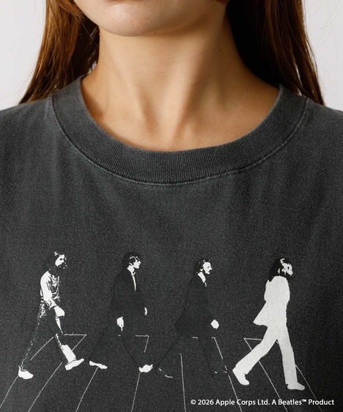 Tシャツ(長袖+七分) L'Appartement DEUXIEME CLASSE - GOOD ROCK SPEED  Rock-Tsh BEATLES GOOD ROCK SPEED（グッドロックスピード） tシャツ 「GOOD ROCK SPEED
