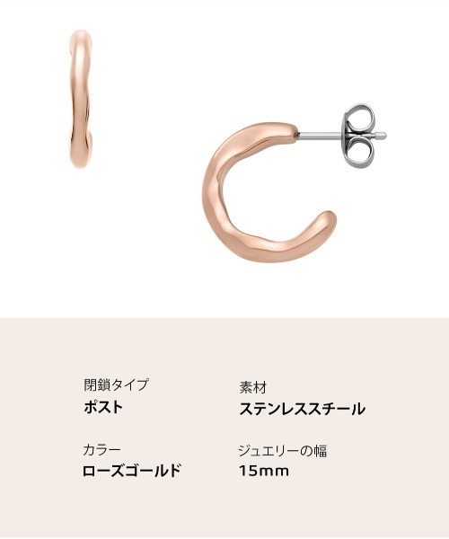 ピアス スカーゲン アクセサリー レディース ピアス  SKJ1873791 レディースの画像