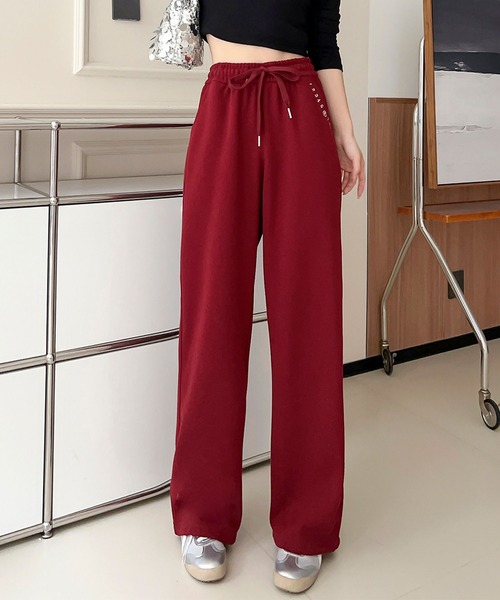 aimoha（アイモハ） スウェットパンツ ジャージ ハイウエストドロー