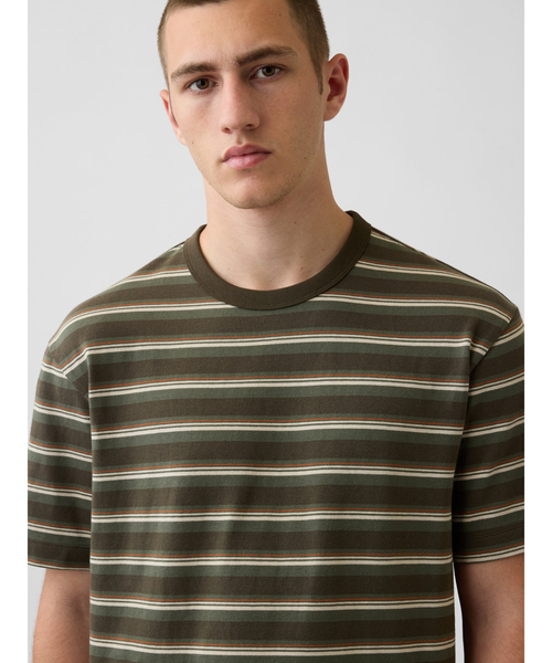 GAP（ギャップ） tシャツ ヘビーウェイト クロップドTシャツ 半袖