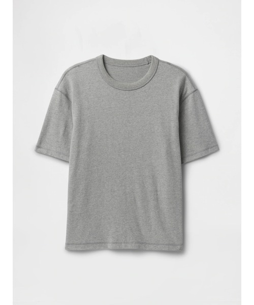 GAP（ギャップ） tシャツ ヘビーウェイト クロップドTシャツ 半袖 