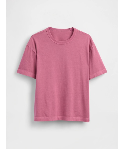 GAP（ギャップ） tシャツ ヘビーウェイト クロップドTシャツ 半袖