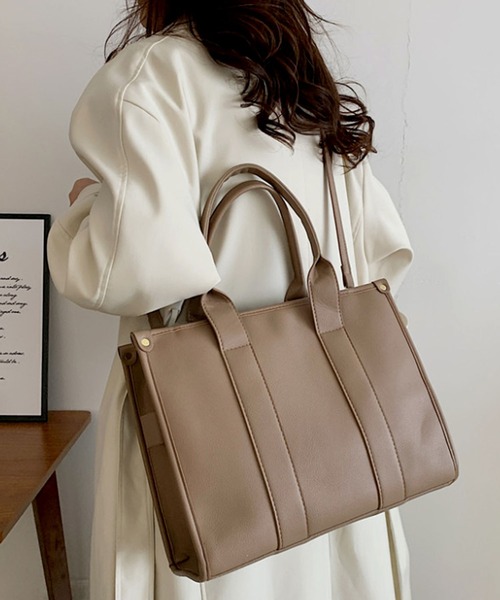 florist（フローリスト） トートバッグ 「A4収納可・2WAY」レザー