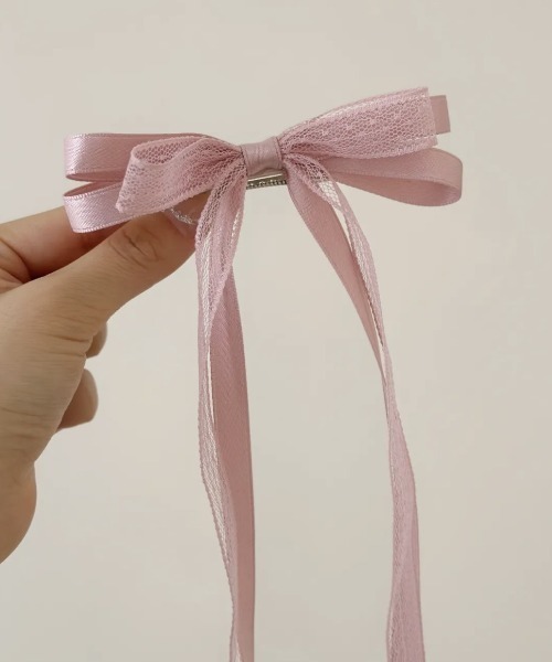 ヘアピン 「2個セット」レースリボンヘアピン : ZOZOTOWN Yahoo!店