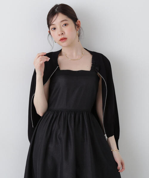 PROPORTION BODY DRESSING ワンピース ショルダーフリルシアー
