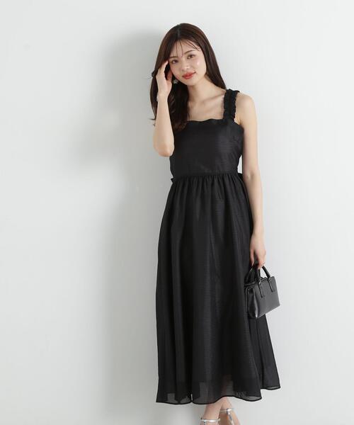 PROPORTION BODY DRESSING フリルシアーチェックワンピース ショルダーフリルシアーチェックワンピース | PROPORTION BODY