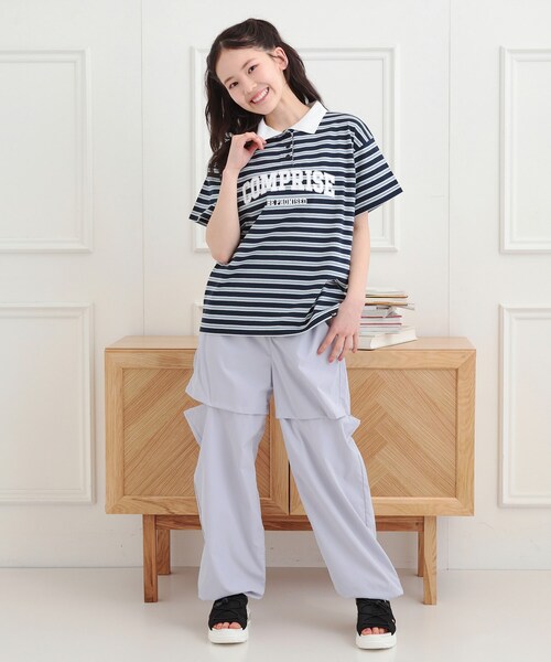 PINK-latte Tシャツ+パーカー+ボトム　夏物8点セット PINK-latte セットアップ 「セットアイテム」半袖パーカー＋