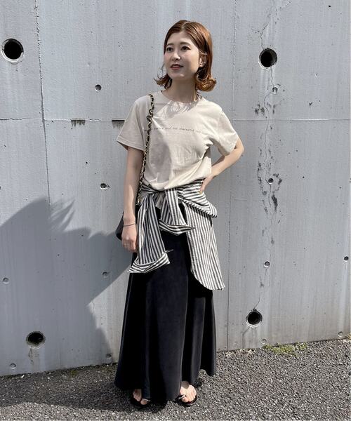 Spick＆Span 「Spick & Span」 フレアスカート 36 ブラウン