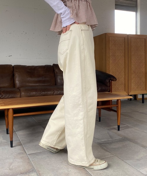 PICHI チノパン カーブパンツ レディース : ZOZOTOWN Yahoo!店