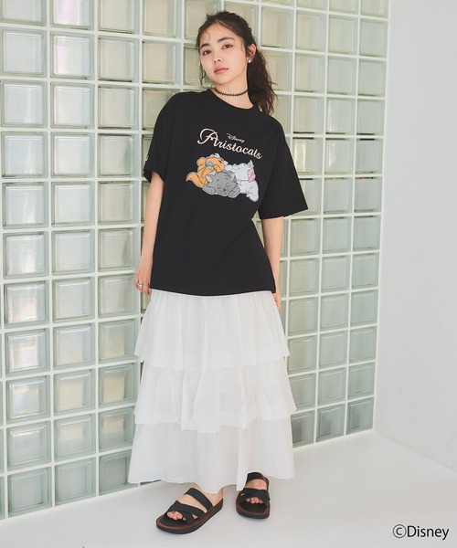 Disney（ディズニー） tシャツ 「Disney/ディズニー」おしゃれキャット