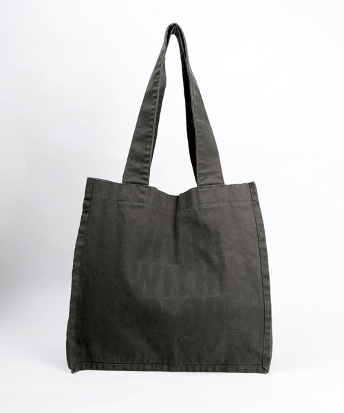 MICA&DEALロゴコットントートバッグ MICA＆DEAL｜MICA&DEAL/MICA&DEALロゴコットンバッグ | Rakuten