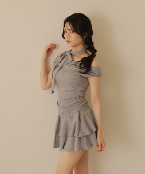 M DOLLY セットアップ muffler choker frill set up /マフラー