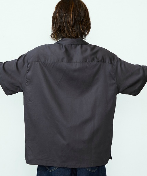 Lee（リー） シャツ Lee/リー「涼」レーヨンハーフスリーブシャツ