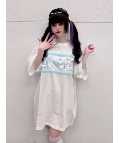 Jamie エーエヌケー tシャツ 憂鬱なかわいい世界Tシャツ レディース