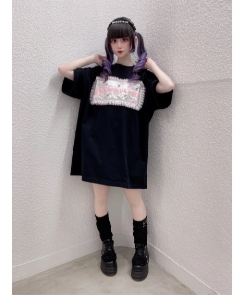 Jamie エーエヌケー tシャツ 憂鬱なかわいい世界Tシャツ レディース