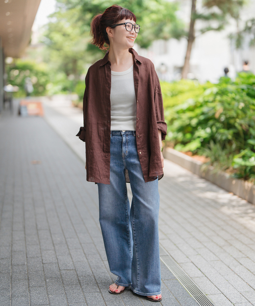 RED CARD TOKYO 35th Anniversaryワイドデニムパンツ RED CARD TOKYO（レッドカード トーキョー）｜35th Anniv. Wide
