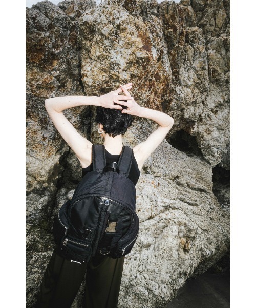 OMMO デイバック リュック MULTI POCKET BACK PACK レディース