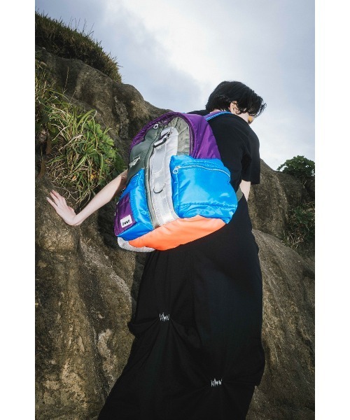 OMMO デイバック リュック MULTI POCKET BACK PACK レディース